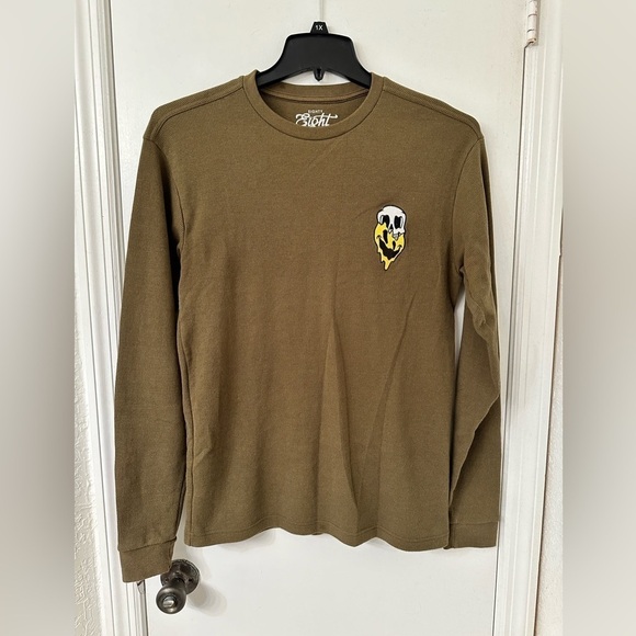 Eighty Eight Other - Eighty Eight Brand Long Sleeve Waffle Knit Shirt‎ - Green Size M